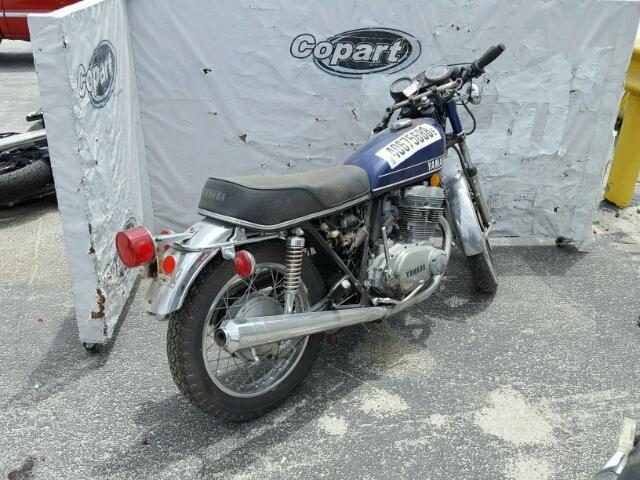 371116849 - 1974 YAMAHA MOTORCYCLE BLUE photo 4