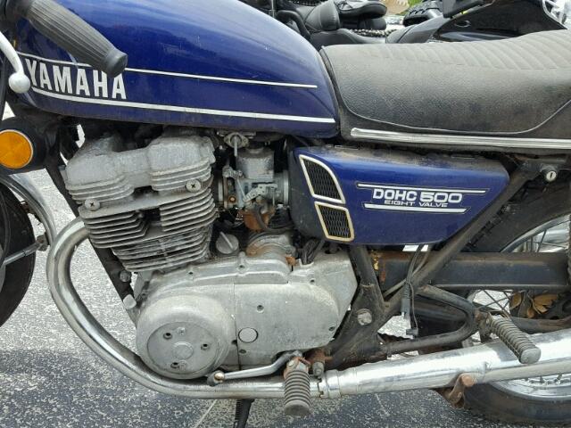 371116849 - 1974 YAMAHA MOTORCYCLE BLUE photo 7