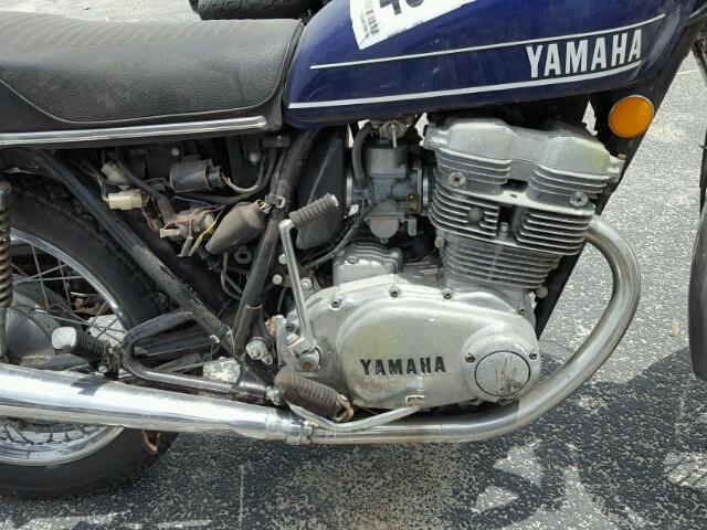 371116849 - 1974 YAMAHA MOTORCYCLE BLUE photo 9