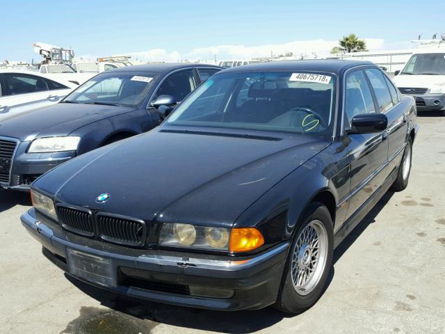 WBAGF6322SDH07450 - 1995 BMW 740 I AUTO BLACK photo 2