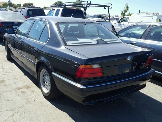 WBAGF6322SDH07450 - 1995 BMW 740 I AUTO BLACK photo 3