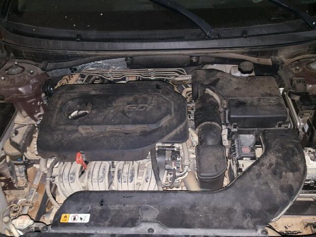 5NPE34AF5FH021252 - 2015 HYUNDAI SONATA BROWN photo 7