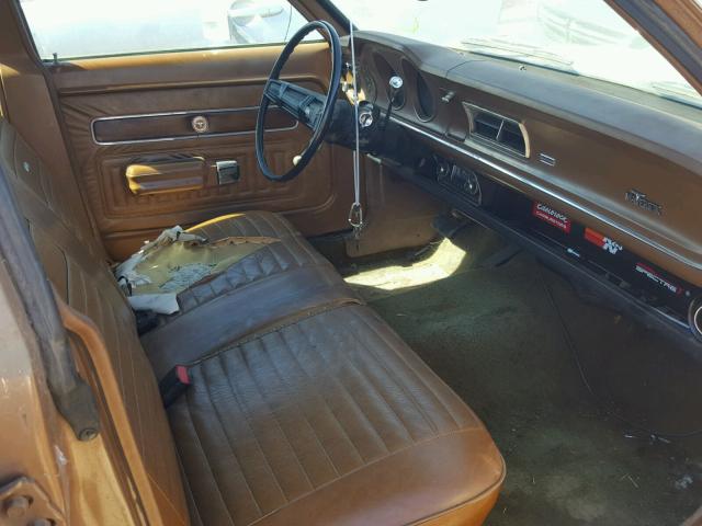 2K92L139470 - 1972 FORD MAVERICK BROWN photo 5