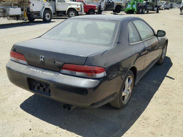 JHMBB6143WC014844 - 1998 HONDA PRELUDE BLACK photo 4