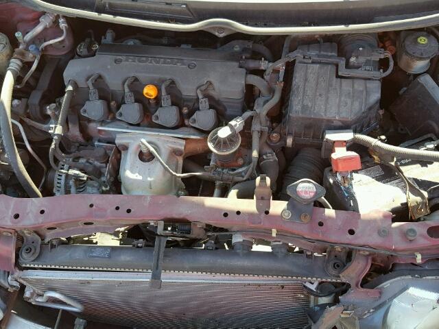 1HGFA16816L064471 - 2006 HONDA CIVIC EX მუქწითელი ფოტო 7