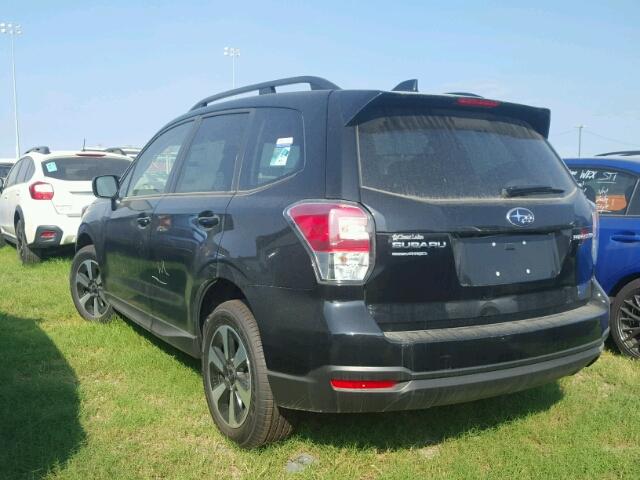 JF2SJADC6JH412363 - 2018 SUBARU FORESTER 2 BLACK photo 3