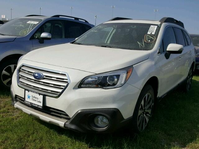 4S4BSANC7H3432179 - 2017 SUBARU OUTBACK 2. WHITE photo 2