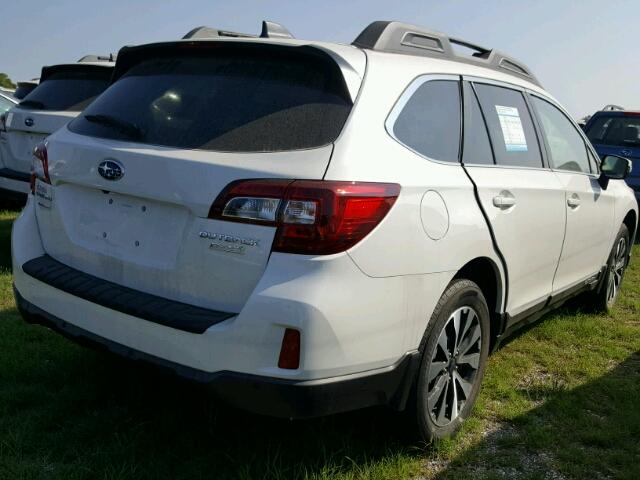 4S4BSANC7H3432179 - 2017 SUBARU OUTBACK 2. WHITE photo 4