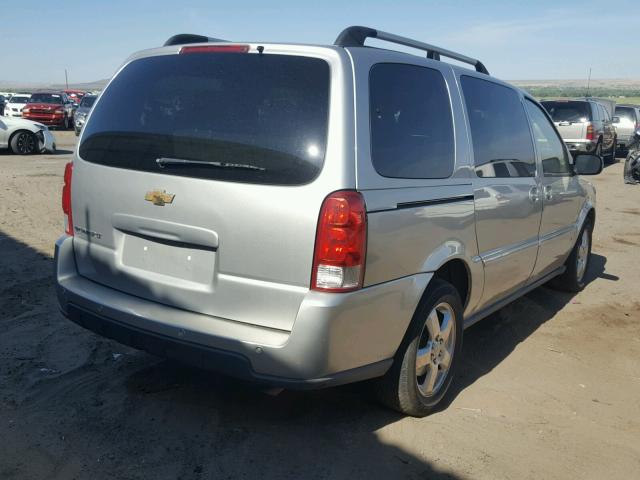 1GNDV33177D189359 - 2007 CHEVROLET UPLANDER L ვერცხლისფერი ფოტო 4
