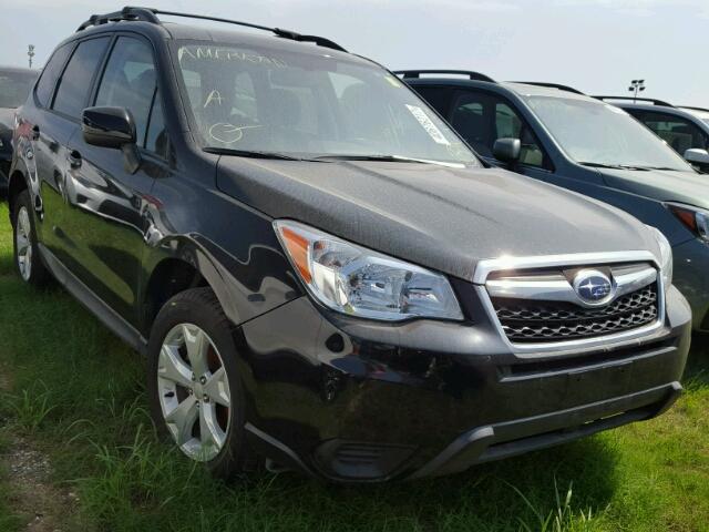 JF2SJADC6GH516960 - 2016 SUBARU FORESTER 2 BLACK photo 1