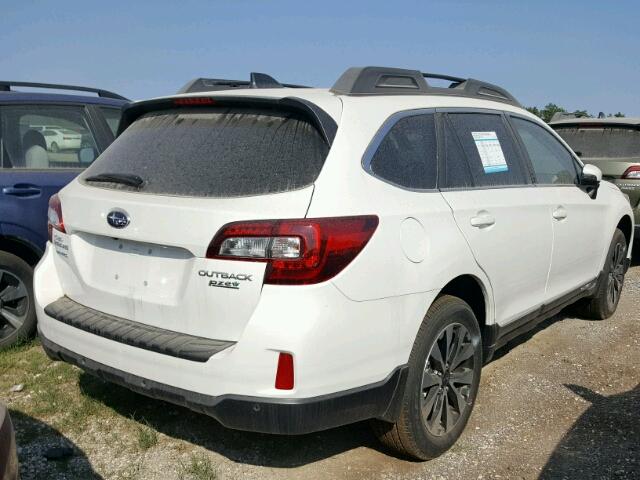 4S4BSANC7H3432568 - 2017 SUBARU OUTBACK 2. WHITE photo 4