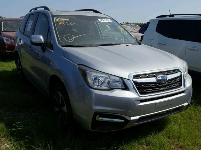 JF2SJADC1JH436859 - 2018 SUBARU FORESTER 2 SILVER photo 1