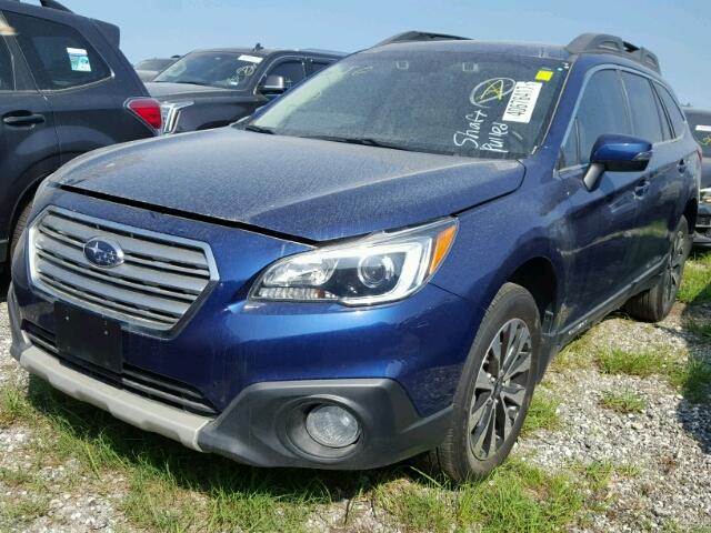 4S4BSANC8H3229026 - 2017 SUBARU OUTBACK 2. BLUE photo 2