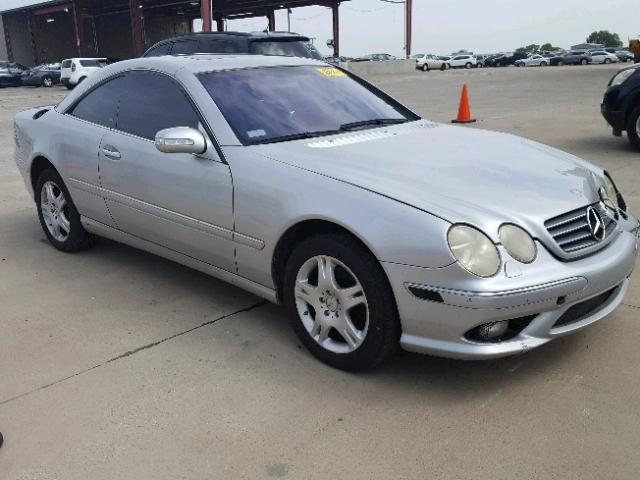 WDBPJ75J84A040623 - 2004 MERCEDES-BENZ CL 500 SILVER photo 1