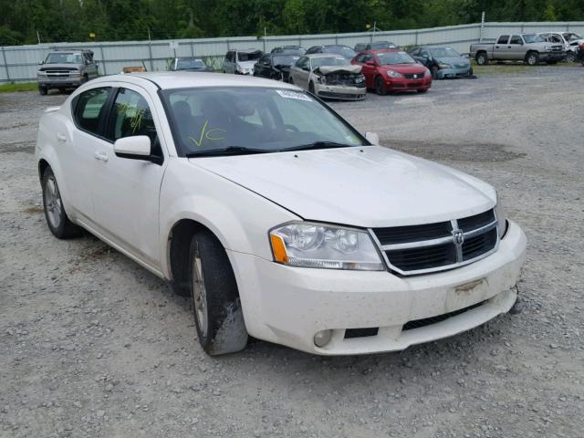 1B3CC5FB7AN164975 - 2010 DODGE AVENGER R/ WHITE photo 1