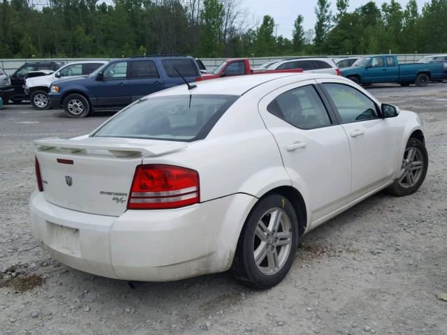 1B3CC5FB7AN164975 - 2010 DODGE AVENGER R/ WHITE photo 4