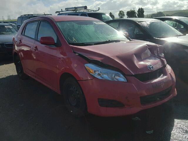 2T1KU4EE3AC234164 - 2010 TOYOTA MATRIX RED photo 1