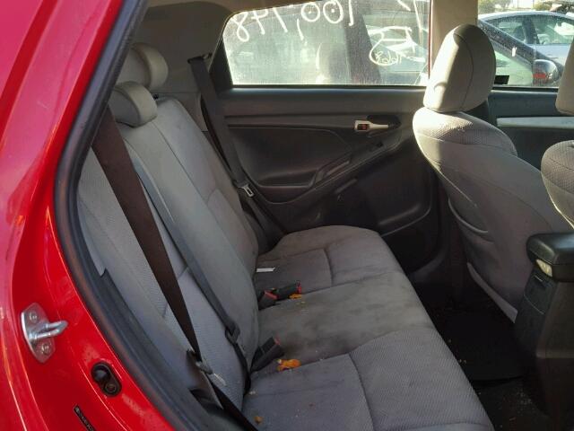 2T1KU4EE3AC234164 - 2010 TOYOTA MATRIX 红色 照片 6