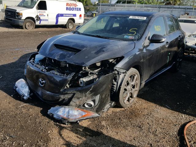 JM1BL1L4XD1712892 - 2013 MAZDA SPEED 3 BLACK photo 2