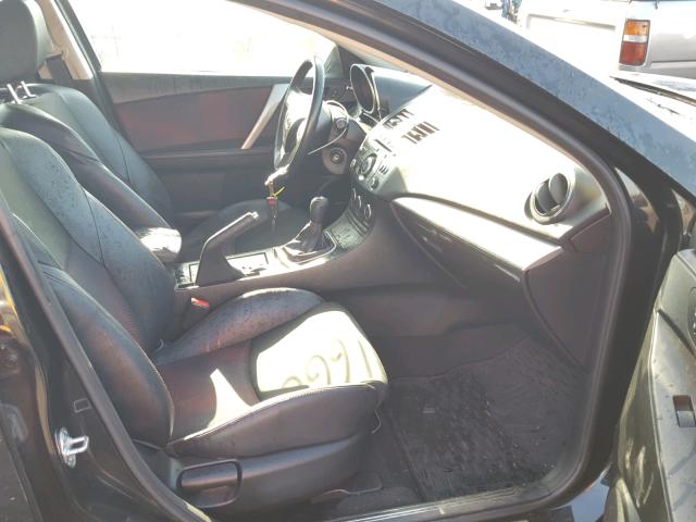 JM1BL1L4XD1712892 - 2013 MAZDA SPEED 3 BLACK photo 5
