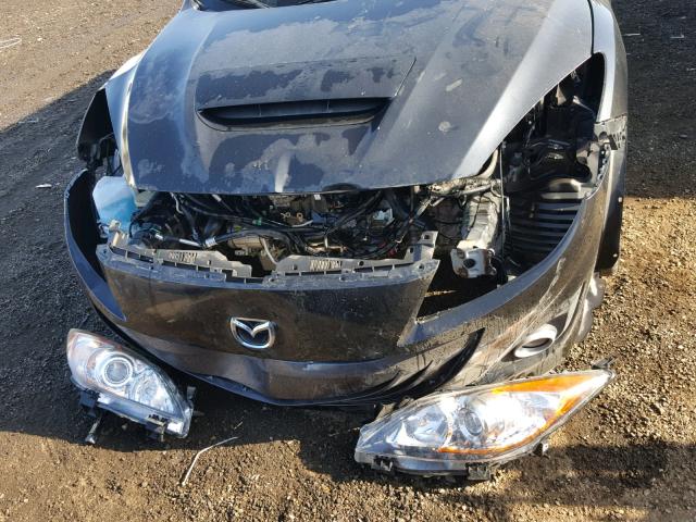 JM1BL1L4XD1712892 - 2013 MAZDA SPEED 3 BLACK photo 9