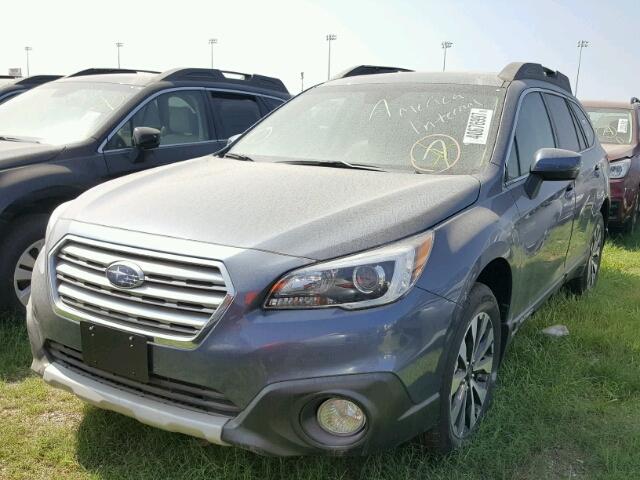 4S4BSANCXH3415084 - 2017 SUBARU OUTBACK 2. BLUE photo 2