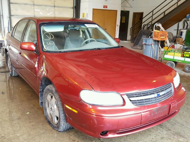 1G1NE52J32M609839 - 2002 CHEVROLET MALIBU LS 勃艮第红 照片 1