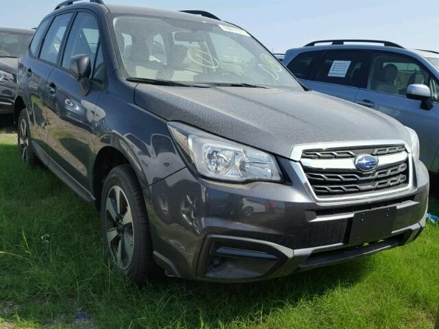 JF2SJABC9JH425787 - 2018 SUBARU FORESTER 2 GRAY photo 1