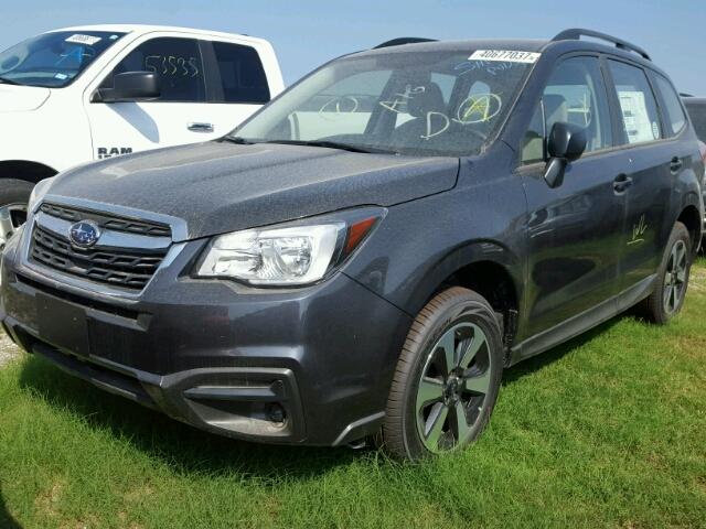 JF2SJABC9JH425787 - 2018 SUBARU FORESTER 2 GRAY photo 2