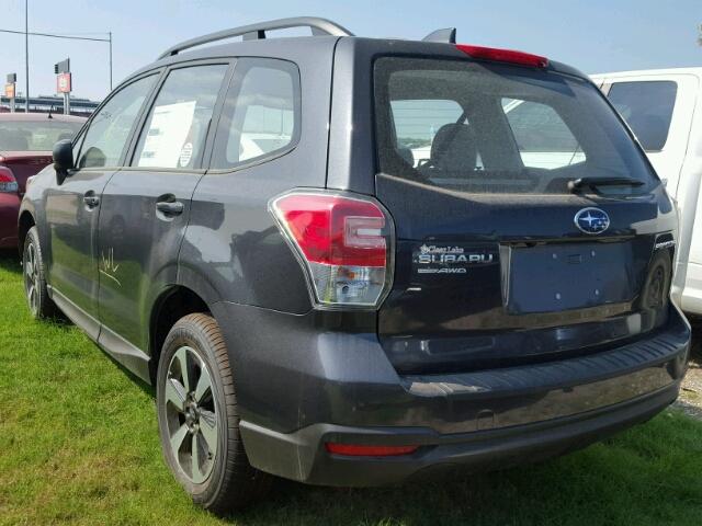 JF2SJABC9JH425787 - 2018 SUBARU FORESTER 2 GRAY photo 3