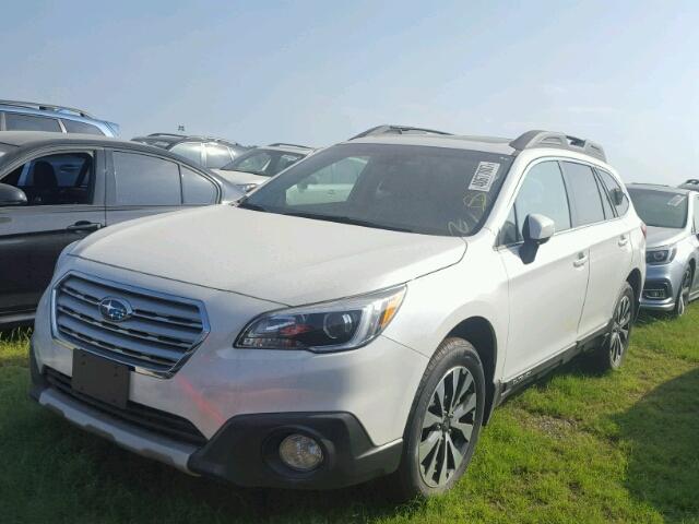 4S4BSANCXH3431995 - 2017 SUBARU OUTBACK 2. WHITE photo 2