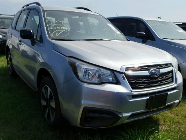 JF2SJABC9JH423540 - 2018 SUBARU FORESTER 2 SILVER photo 1