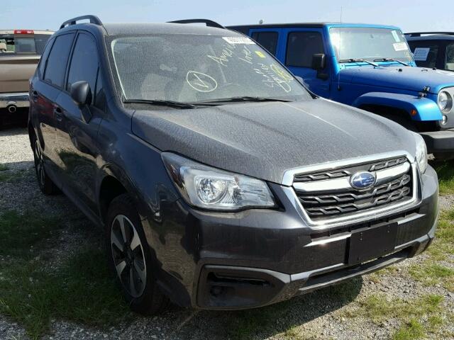 JF2SJABC9HH407414 - 2017 SUBARU FORESTER 2 GRAY photo 1