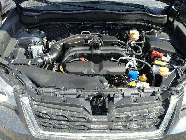 JF2SJABC9HH407414 - 2017 SUBARU FORESTER 2 GRAY photo 7