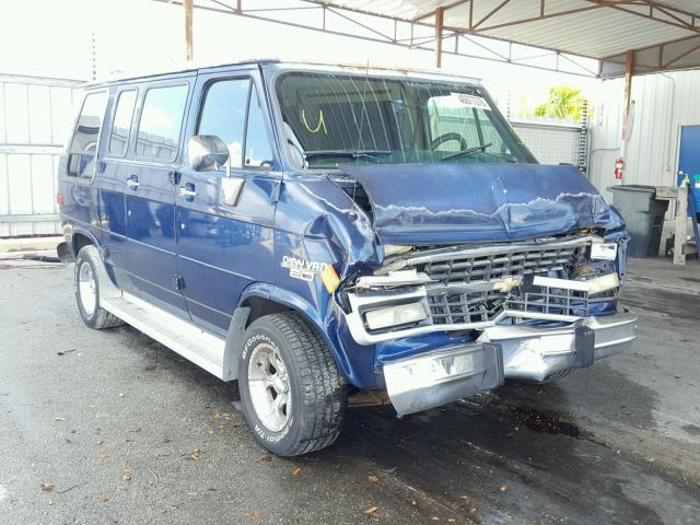 1GBEG25Z6SF179248 - 1995 CHEVROLET G20 BLUE photo 1