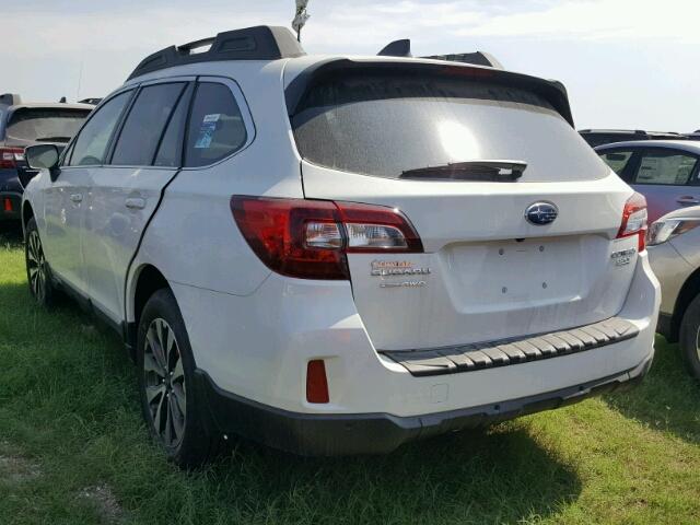 4S4BSANCXH3432368 - 2017 SUBARU OUTBACK 2. WHITE photo 3