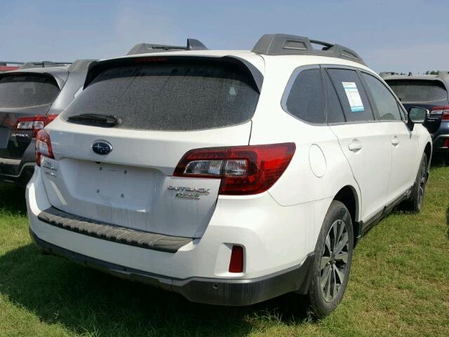 4S4BSANCXH3432368 - 2017 SUBARU OUTBACK 2. WHITE photo 4