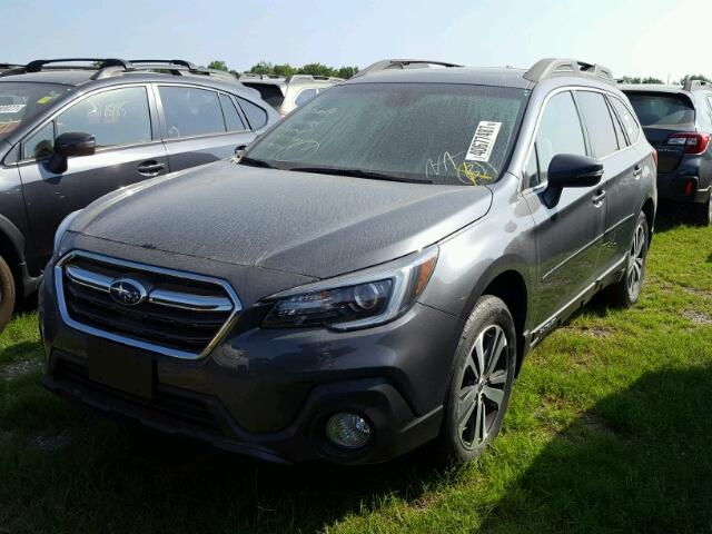 4S4BSANCXJ3201475 - 2018 SUBARU OUTBACK 2. GRAY photo 2