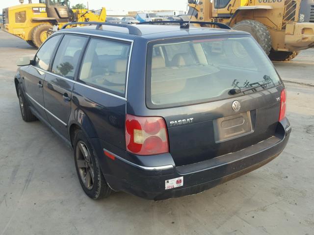 WVWWH63B34E132570 - 2004 VOLKSWAGEN PASSAT GLX 蓝色 照片 3