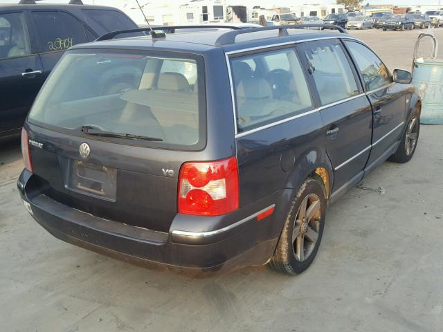 WVWWH63B34E132570 - 2004 VOLKSWAGEN PASSAT GLX 蓝色 照片 4
