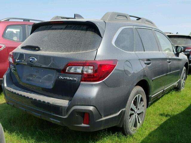 4S4BSANCXJ3202271 - 2018 SUBARU OUTBACK 2. GRAY photo 4