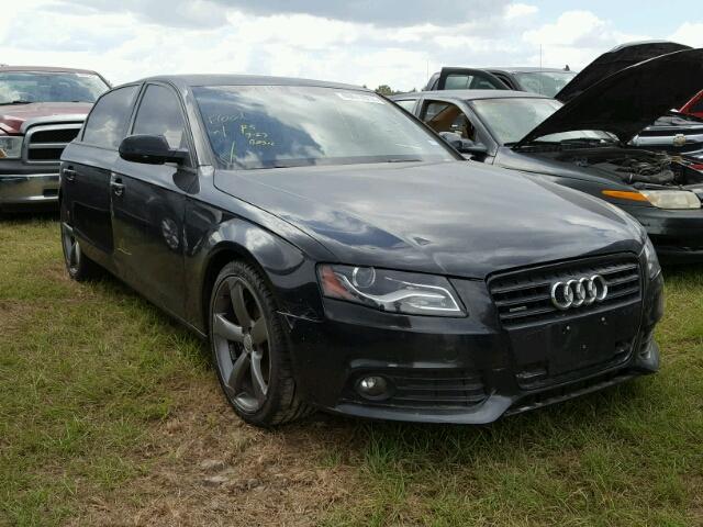 WAUFFAFL7BN050896 - 2011 AUDI A4 BLACK photo 1