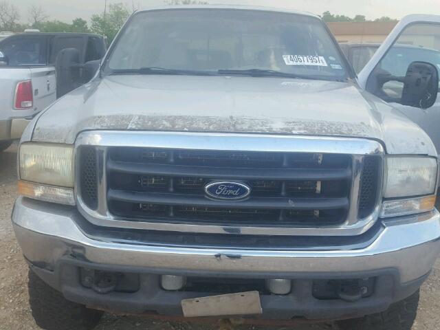 1FTSW31P74ED25158 - 2004 FORD F350 SILVER photo 7