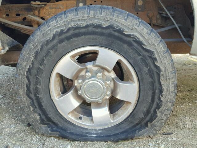 1FTSW31P74ED25158 - 2004 FORD F350 SILVER photo 9