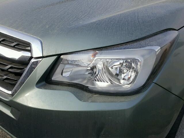 JF2SJABC7JH428817 - 2018 SUBARU FORESTER 2 GRAY photo 9