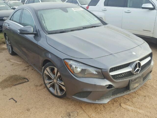 WDDSJ4EB9FN166865 - 2015 MERCEDES-BENZ CLA GRAY photo 1