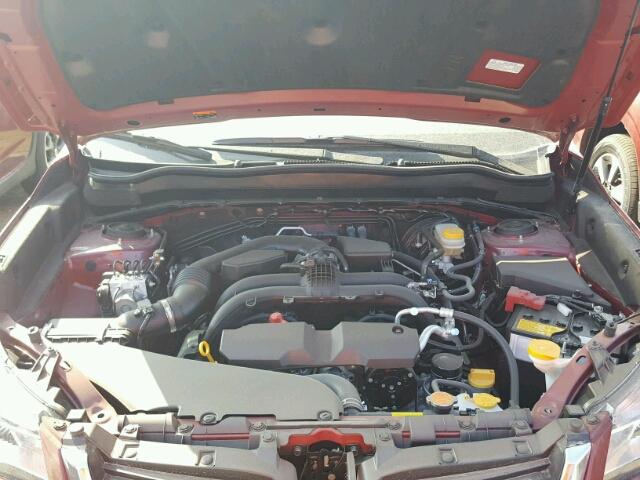 JF2SJABC7JH425819 - 2018 SUBARU FORESTER 2 BURGUNDY photo 7