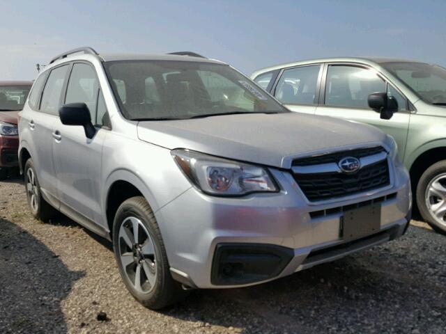 JF2SJABC7JH423729 - 2018 SUBARU FORESTER 2 SILVER photo 1