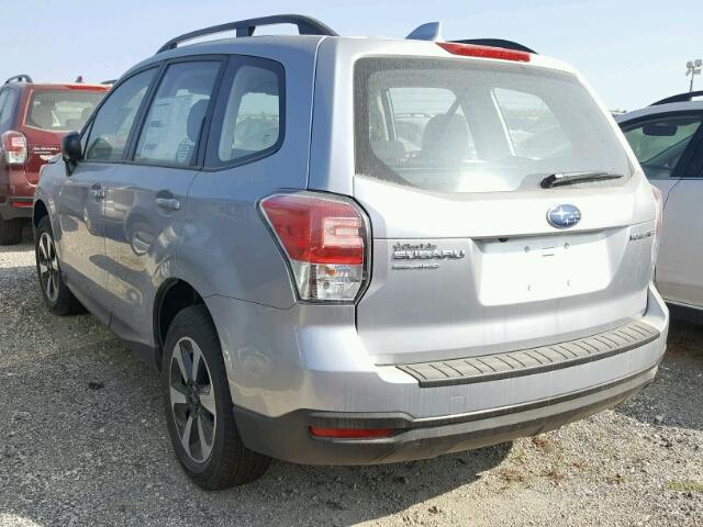 JF2SJABC7JH423729 - 2018 SUBARU FORESTER 2 SILVER photo 3
