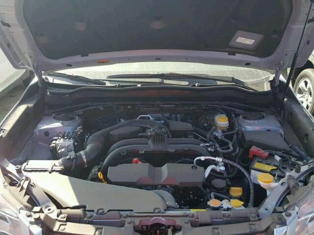 JF2SJABC7JH423729 - 2018 SUBARU FORESTER 2 SILVER photo 7